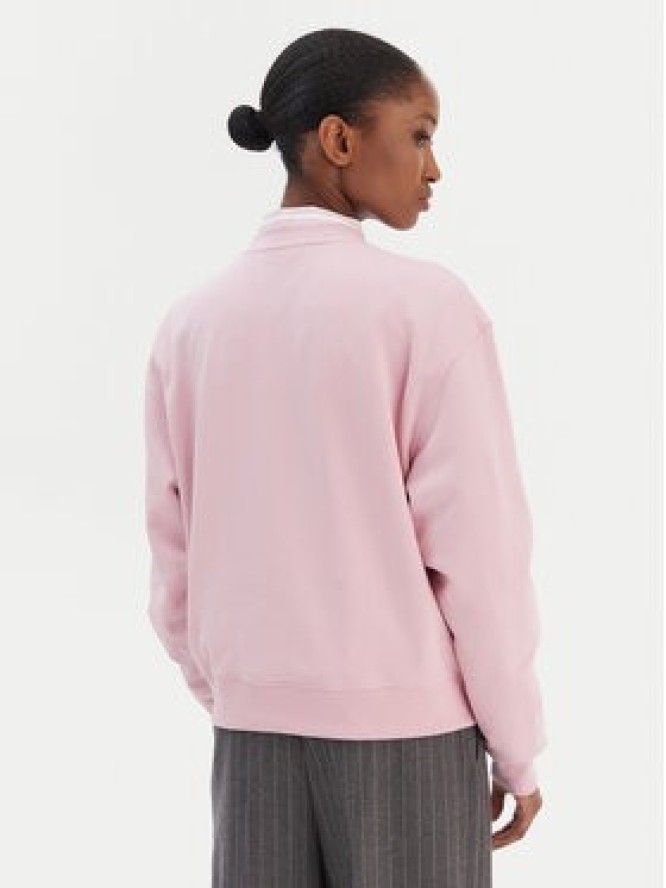 Tommy Hilfiger Bluza Script WW0WW49418 Różowy Regular Fit