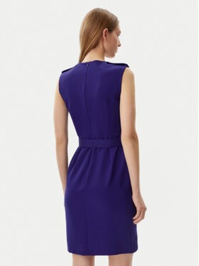 Artigli Sukienka koktajlowa ACAB000846 Granatowy Slim Fit