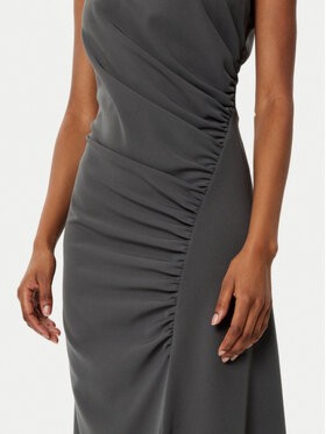 Imperial Sukienka koktajlowa AFATIKP Szary Slim Fit