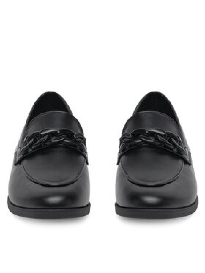 DeeZee Mokasyny W4PH189501 Czarny