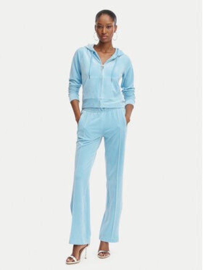 Juicy Couture Bluza Madison JCWAS126326 Błękitny Slim Fit