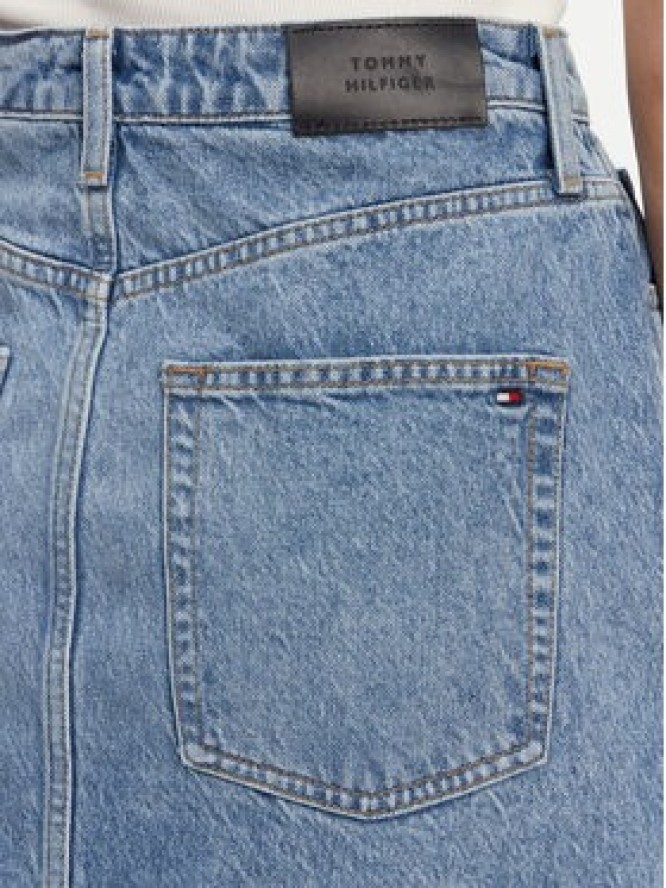 Tommy Hilfiger Spódnica jeansowa WW0WW44392 Niebieski Regular Fit