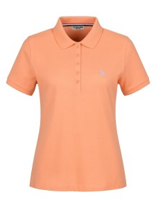 U.S. Polo Assn. Koszulka polo w kolorze łososiowym rozmiar: M