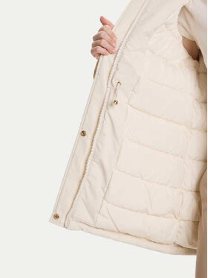 Rinascimento Kurtka zimowa CFC0122158003 Écru Regular Fit