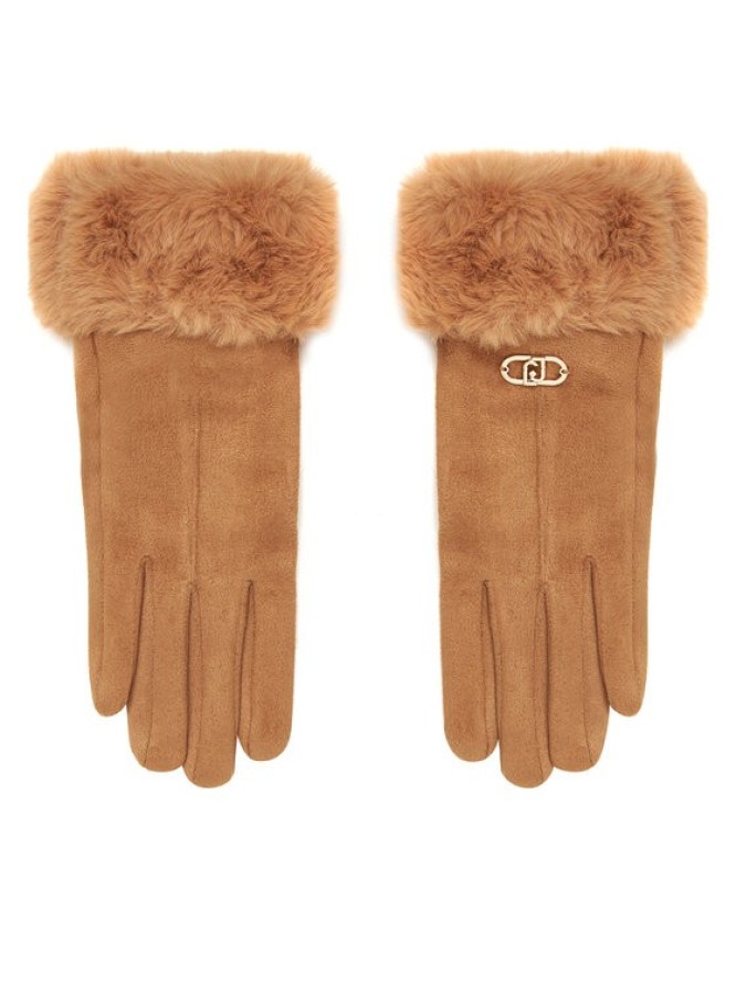 Liu Jo Rękawiczki Damskie 2F5063 T0300 Brązowy