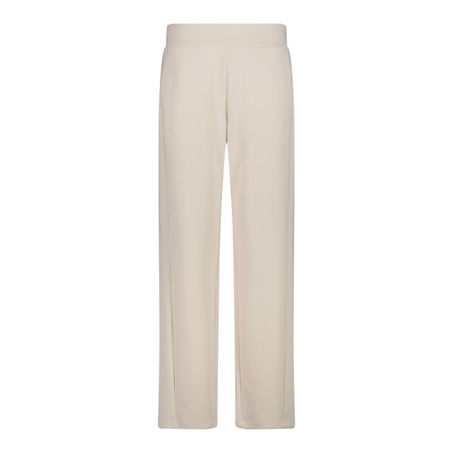 Damskie spodnie regular-fit z satynowego modalu CMP