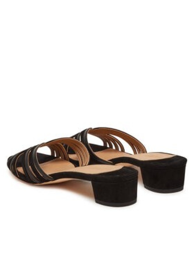 LAUREN RALPH LAUREN Klapki Fay 802961818003 Czarny