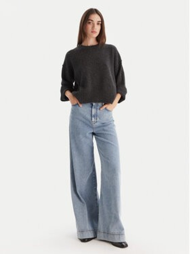 Marella Sweter Amelia 2523366305 Szary Loose Fit