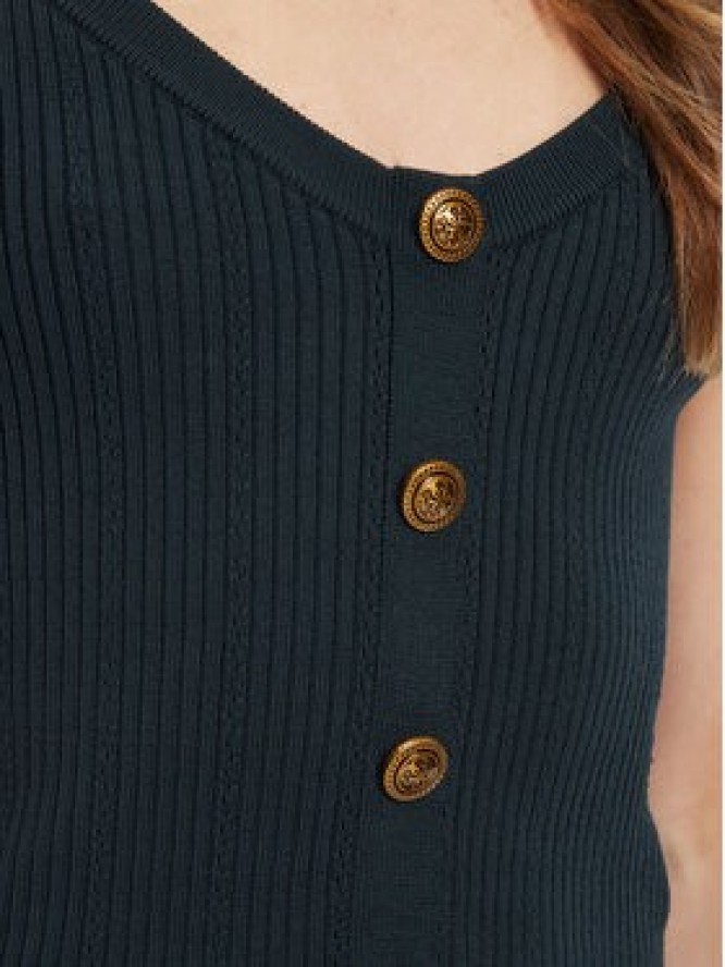 Guess Top W5YR10 Z0130 Zielony Regular Fit