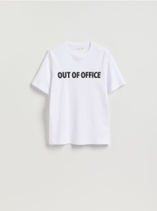 T-shirt z nadrukiem - biały