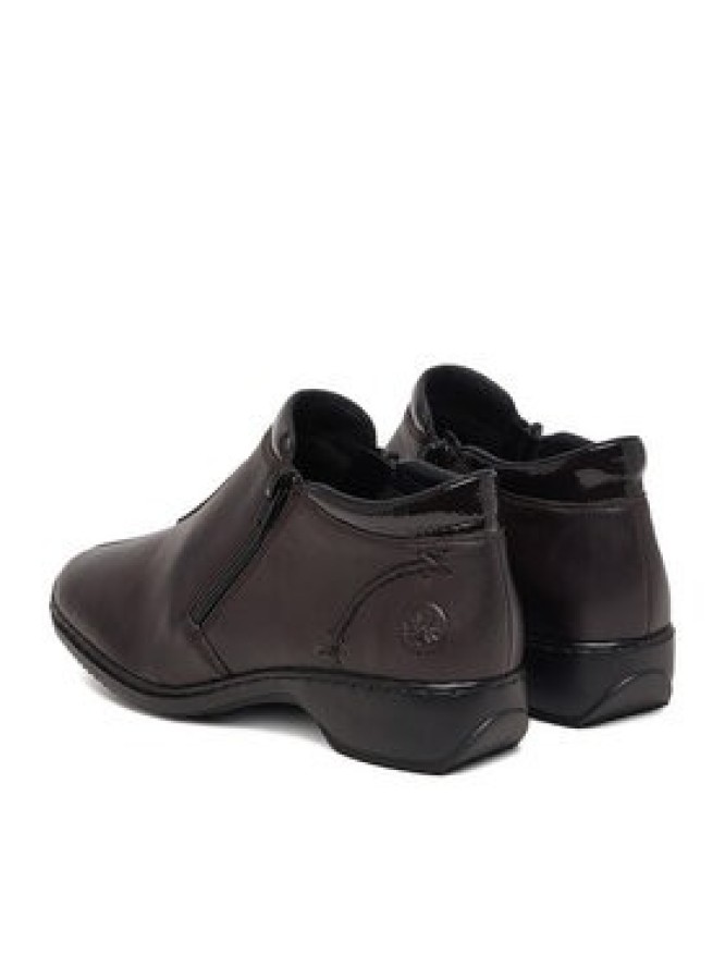 Rieker Botki CEO-L3882-25 Brązowy ciemny