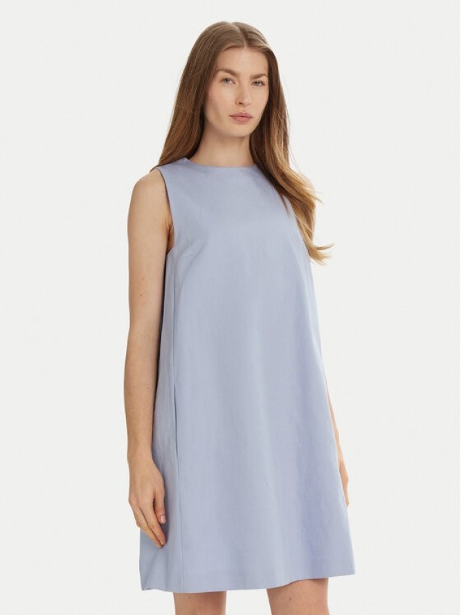 Weekend Max Mara Sukienka codzienna Racer 2515221102 Błękitny Regular Fit