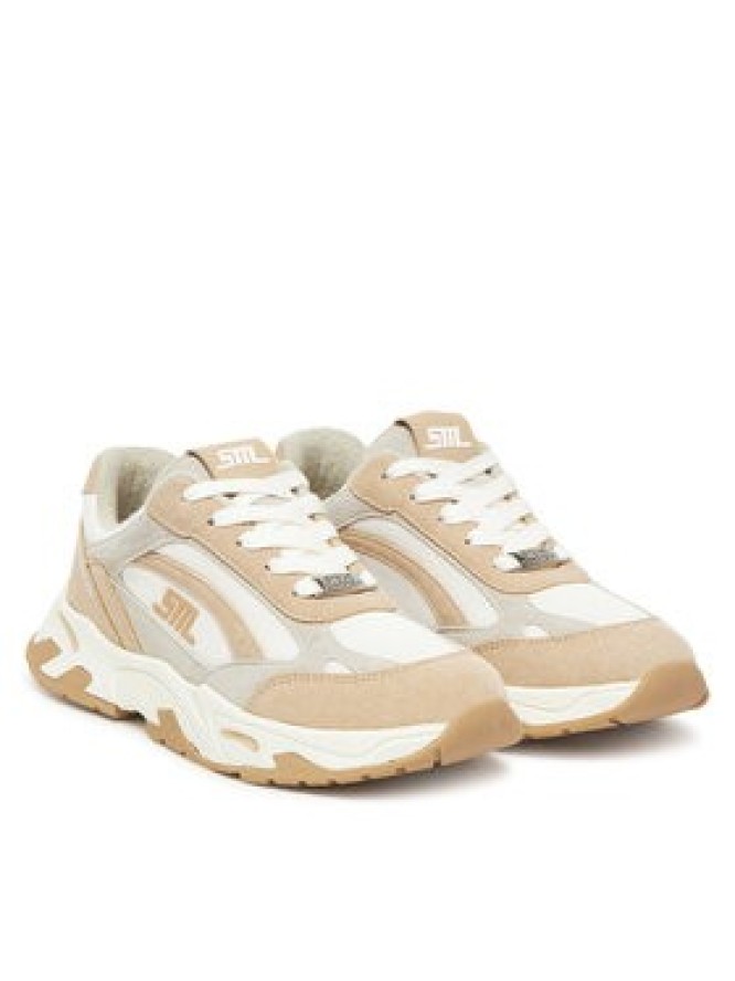 Steve Madden Sneakersy Sneak Peak-E SM19000129 Srebrny