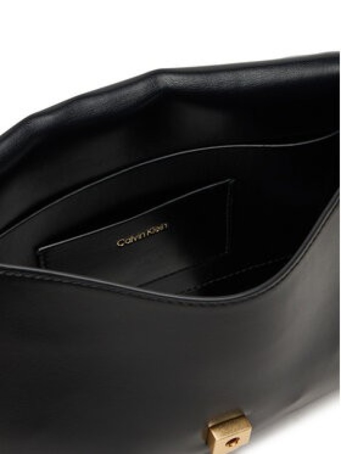 Calvin Klein Torebka Ck Convertible Chain Medium Bag LV04F3171G Czarny