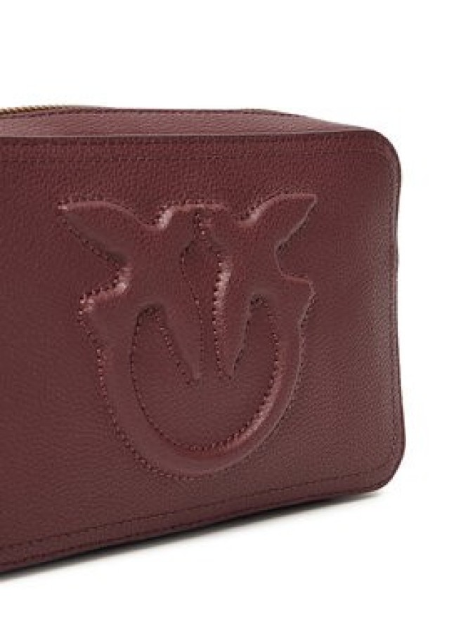 PINKO Torebka Carrie Camera Bag Classic PE 25 PLTT 104336 A29Q Bordowy