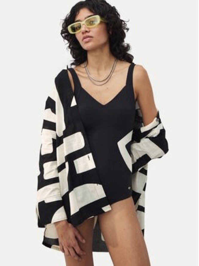 Triumph Koszula Summer 10222569 Czarny Oversize