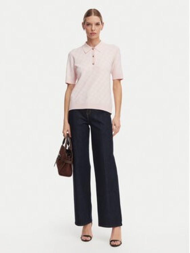 JOOP! Polo Kella 30101736 Różowy jasny Regular Fit