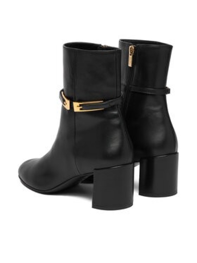 AGL Botki D140625PASOFTY0000 Czarny