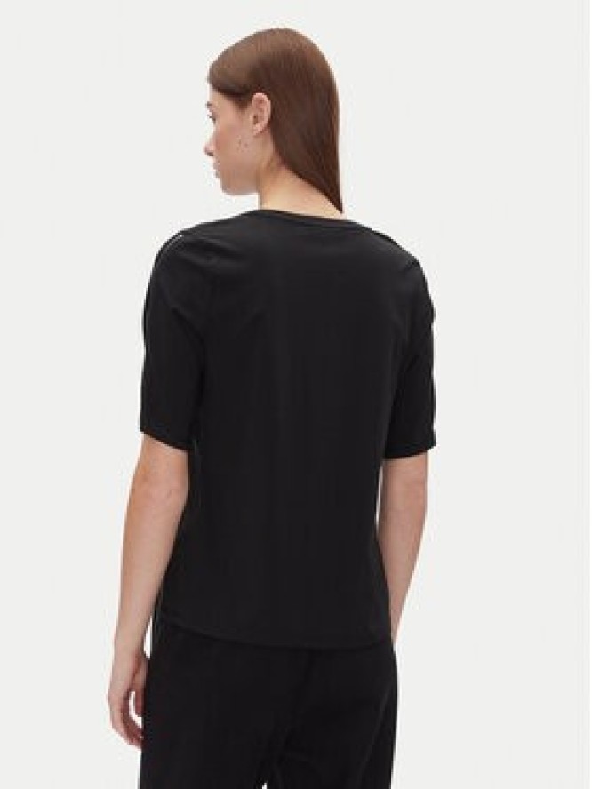 DKNY T-Shirt P4JHBRJQ Czarny Regular Fit