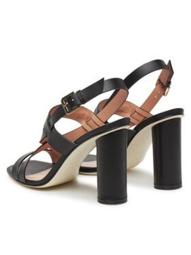 Pollini Sandały SA16358C0MTC0000 Czarny