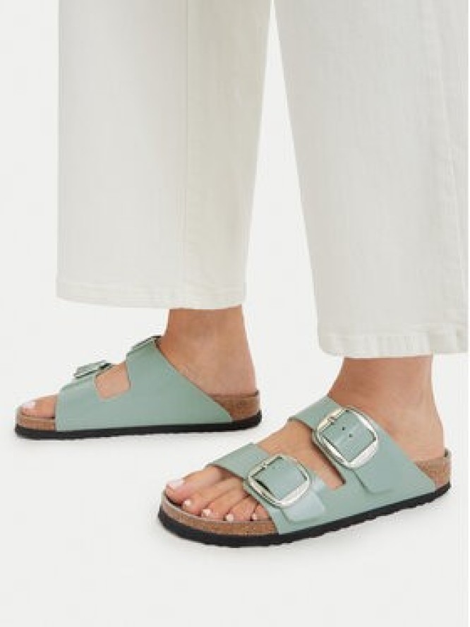 Birkenstock Klapki Arizona Big Buckle Hex 1031882 Zielony