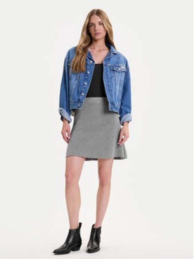 Vero Moda Spódnica mini Saba 10325944 Szary Regular Fit