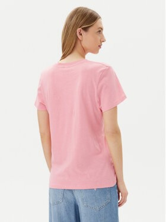 Guess T-Shirt E5GI03 K8G01 Różowy Regular Fit