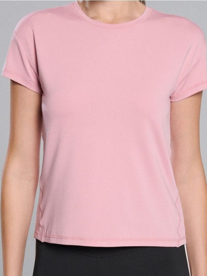 Koszulka sportowa basic - różowy