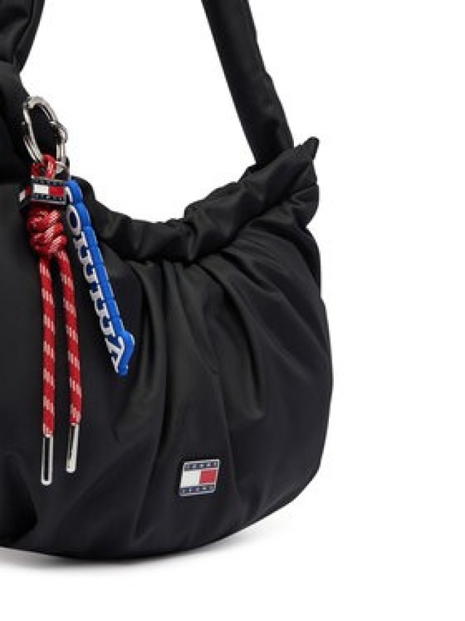 Tommy Jeans Torebka Tjw Icon Charms Shoulder Bag AW0AW18780 Czarny