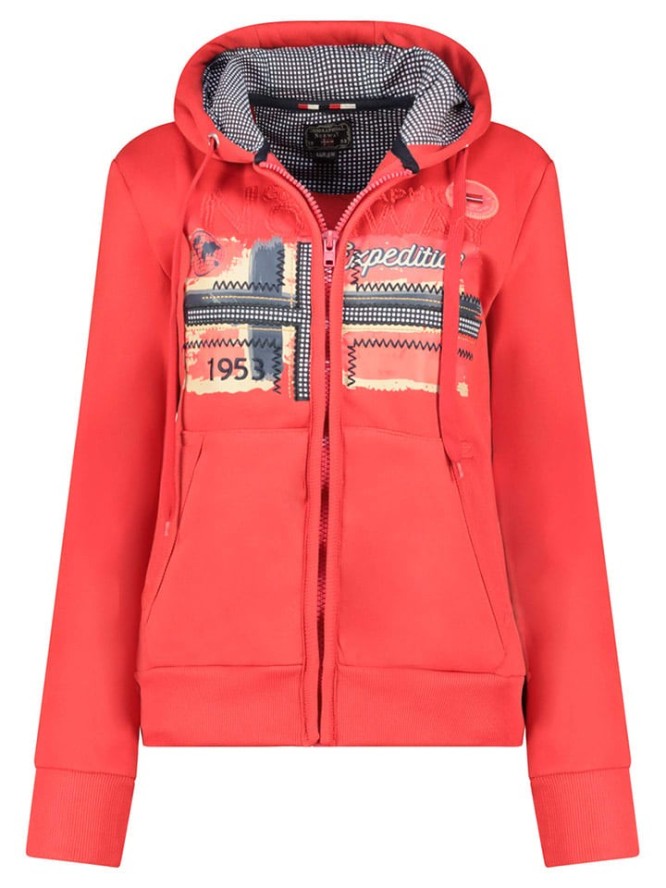 Geographical Norway Bluza "Farlotte" w kolorze czerwonym rozmiar: L