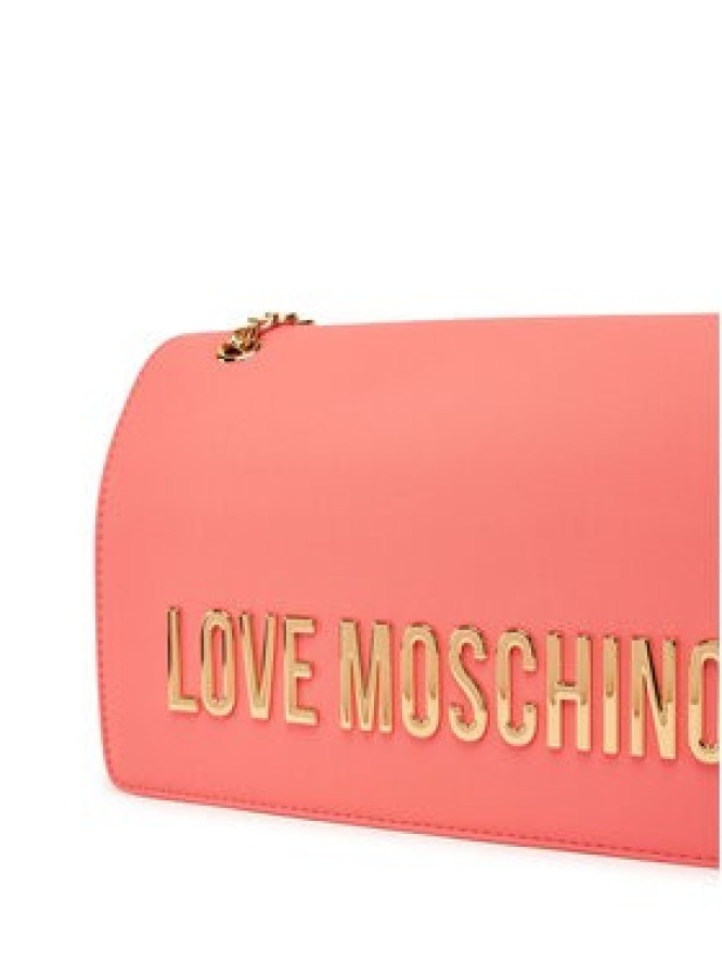 LOVE MOSCHINO Torebka JC4192PP1MKD0464 Koralowy