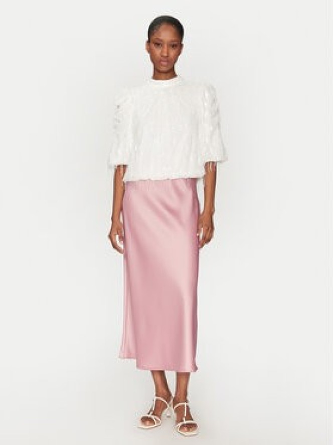 YAS Bluzka Bolina 26036686 Biały Regular Fit