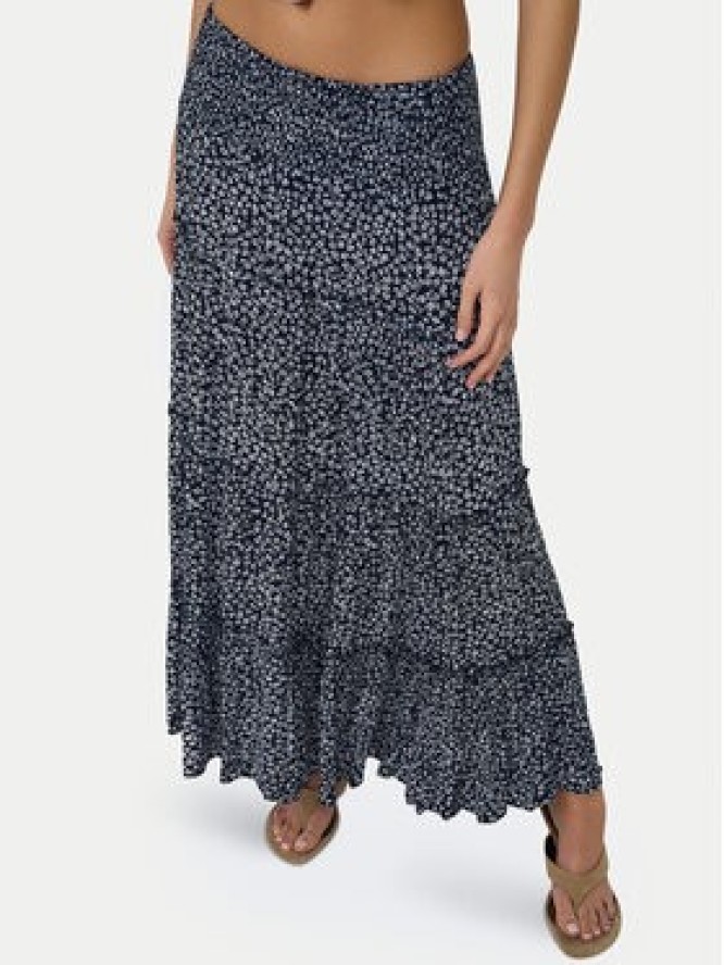 ONLY Spódnica maxi Fernanda 15375238 Granatowy Regular Fit