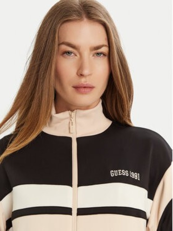 Guess Bluza V5RQ00 KCO72 Granatowy Regular Fit