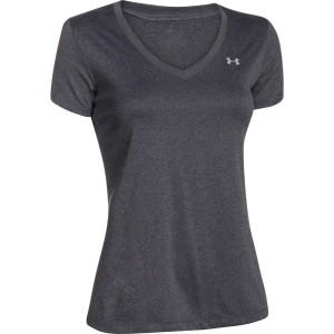 Koszulka z krótkim rękawem Damska Under Armour Tech SSV Szary