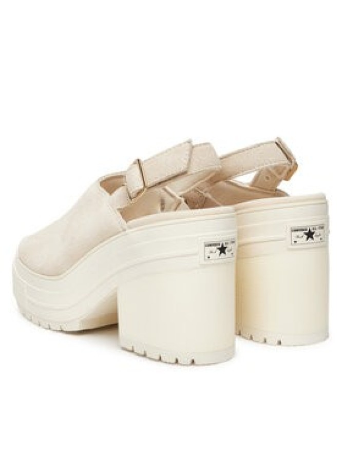 Converse Sandały Chuck 70 De Luxe Heel Mule A15070C Écru