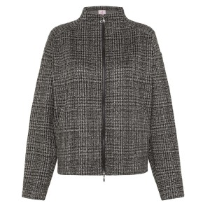 Kurtka Deha Check Jacquard Full-Zip Jacket Damskie