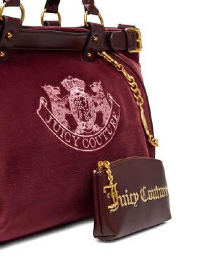 Juicy Couture Torebka CEO-BIJXT8987WZC Bordowy