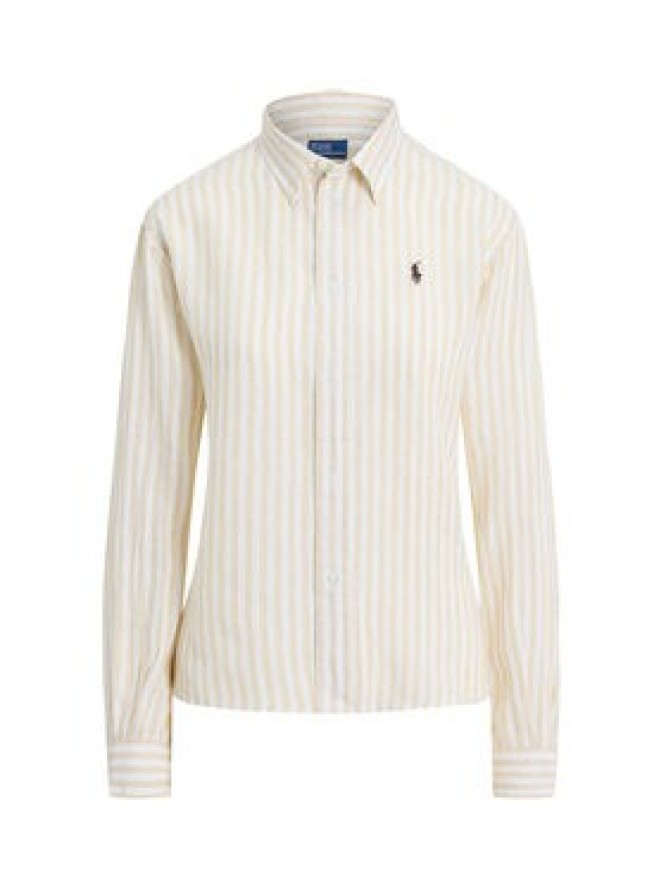 Polo Ralph Lauren Koszula 211935130504 Beżowy jasny Relaxed Fit