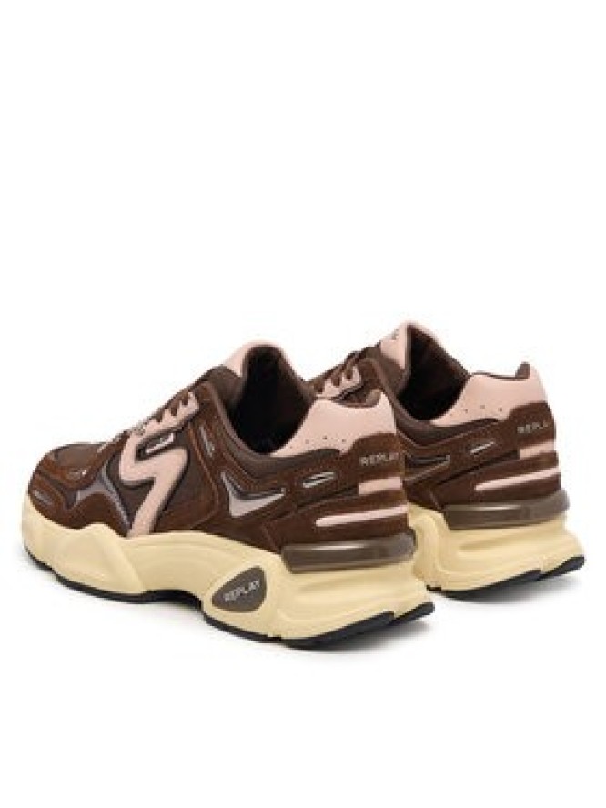 REPLAY Sneakersy GWS9N.000.C000LT Brązowy