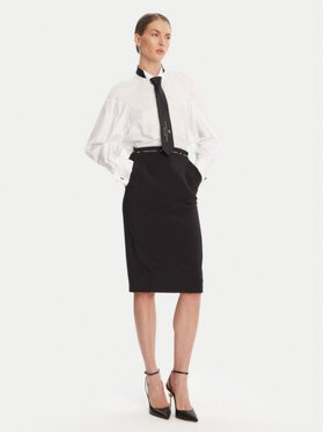 Elisabetta Franchi Koszula re Biały Regular Fit