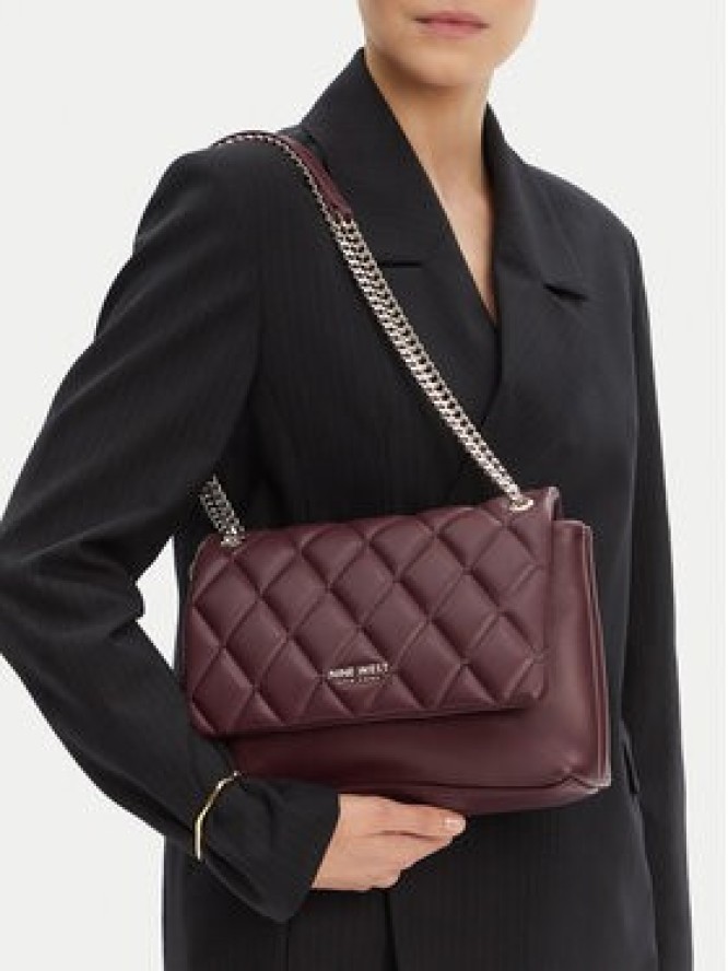 Nine West Torebka CEO-CHARLOTTE-S22560-5 Bordowy