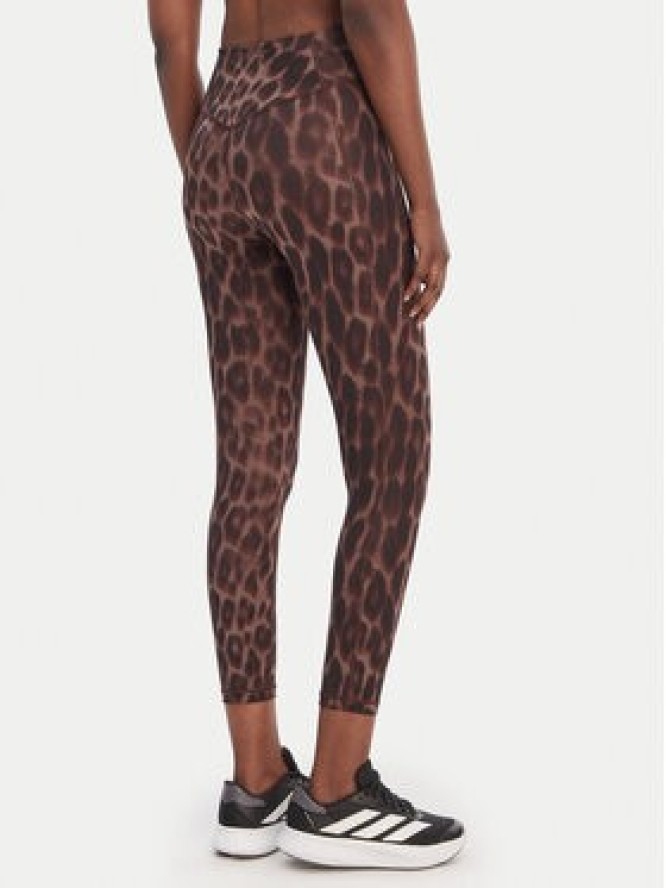 adidas Legginsy Optime Essentials Workout KA6346 Brązowy Slim Fit