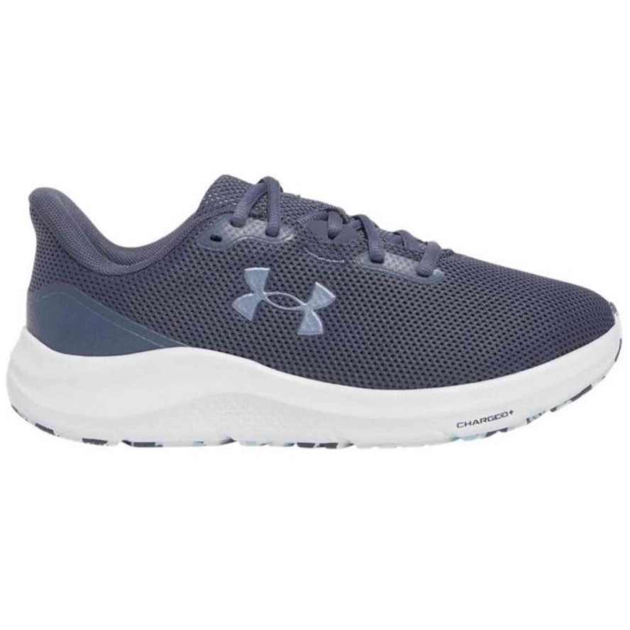 Buty do biegania damskie Under Armour Charged Pursuit 4 downpourdownpour gravel