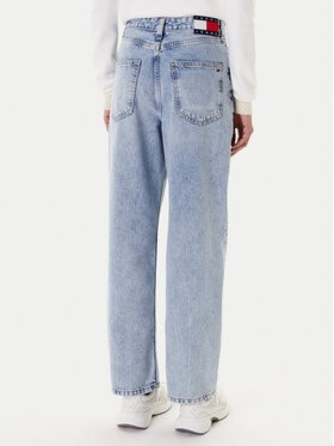 Tommy Jeans Jeansy Layla DW0DW20498 Niebieski Straight Fit