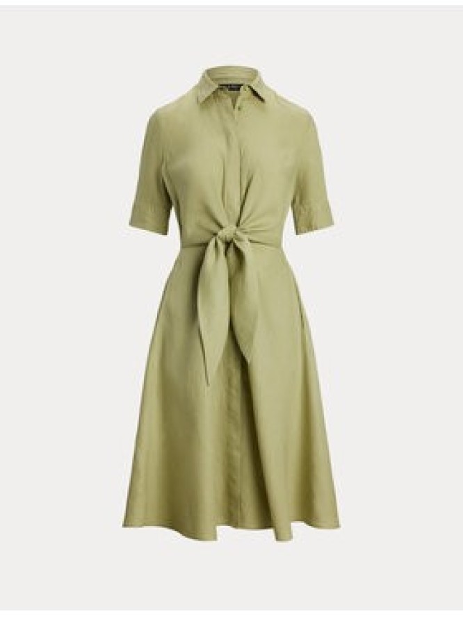 LAUREN RALPH LAUREN Sukienka koszulowa 200905667015 Zielony Regular Fit