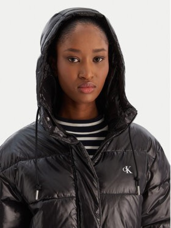 Calvin Klein Jeans Kurtka zimowa LV047D505G Czarny Relaxed Fit