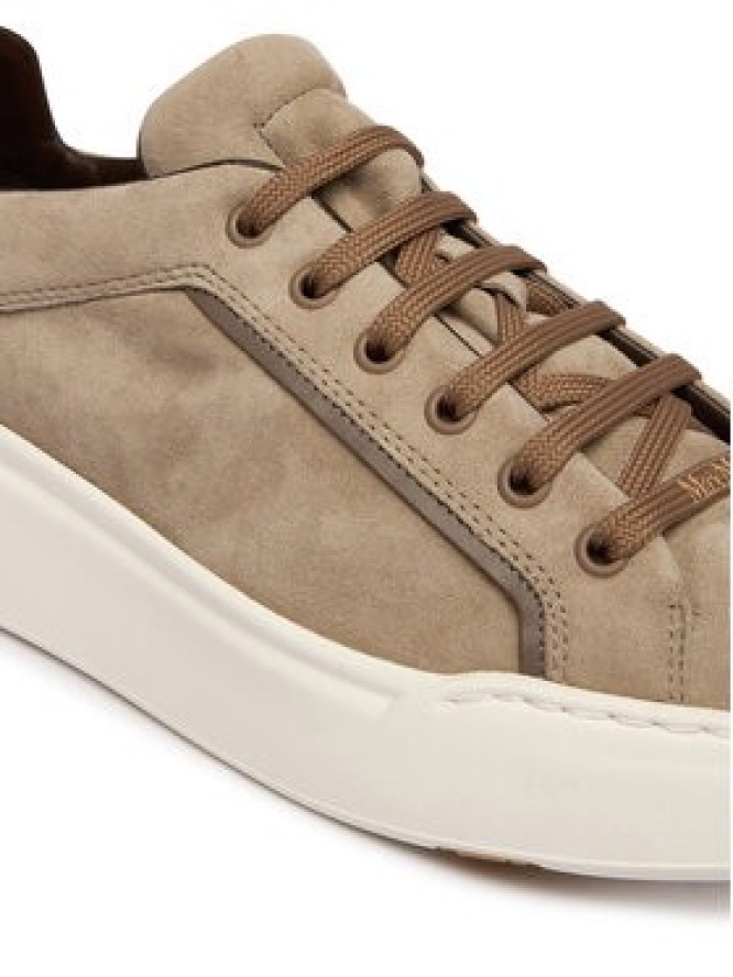 Max Mara Sneakersy 2614761031650 Beżowy