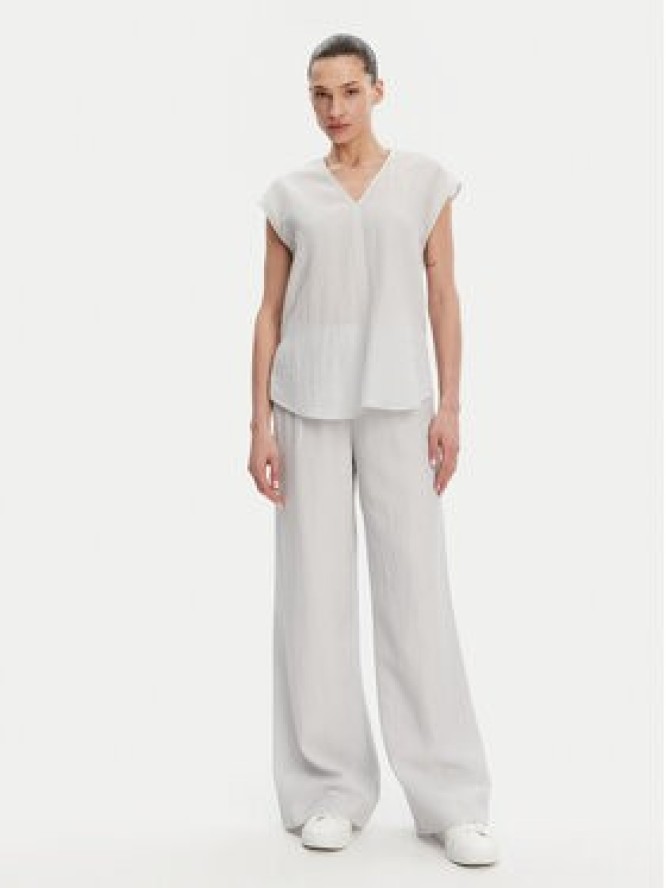 Calvin Klein Spodnie materiałowe K20K208173 Błękitny Regular Fit