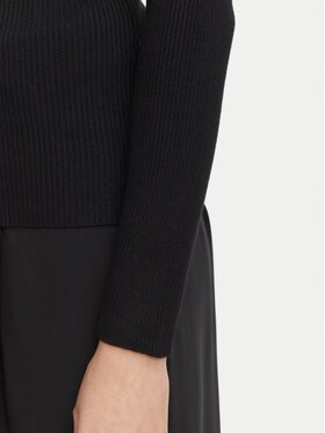 Morgan Bluzka 261-MBANBIN Czarny Slim Fit